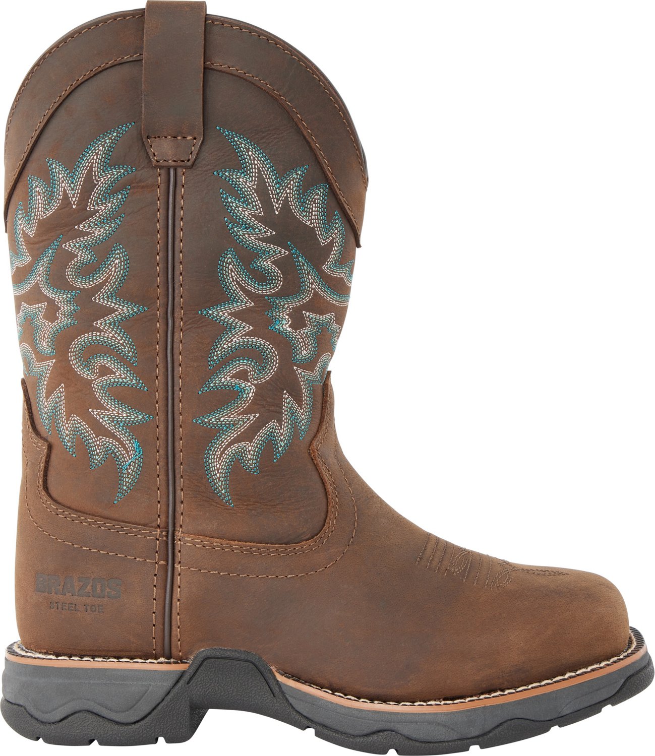 Brazos steel hot sale toe boots