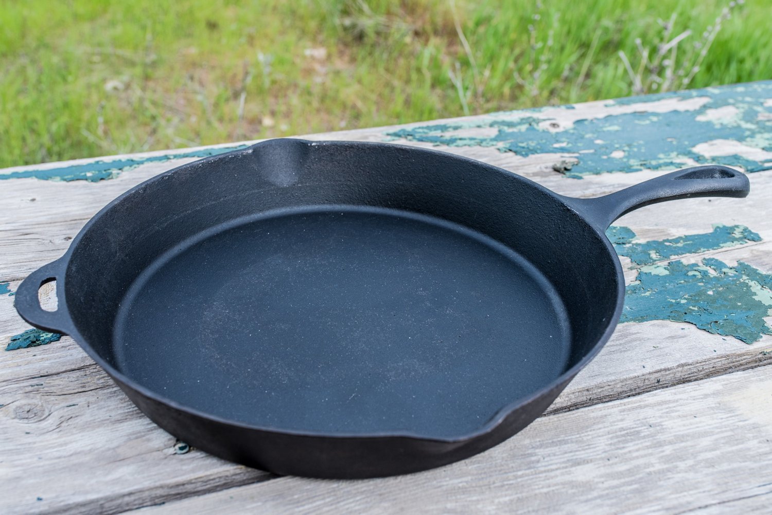 Camp Chef 14 in Seasoned Cast Iron Skillet Academy