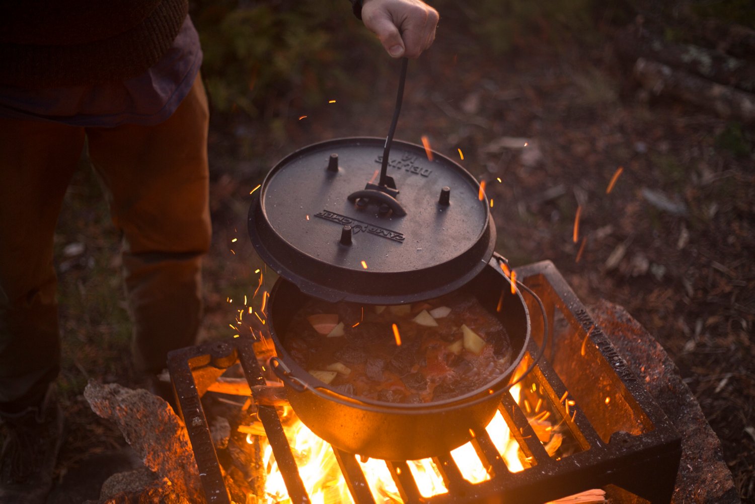Camp Chef 14 in Cast Iron 12 qt Deluxe Dutch Oven - view number 3