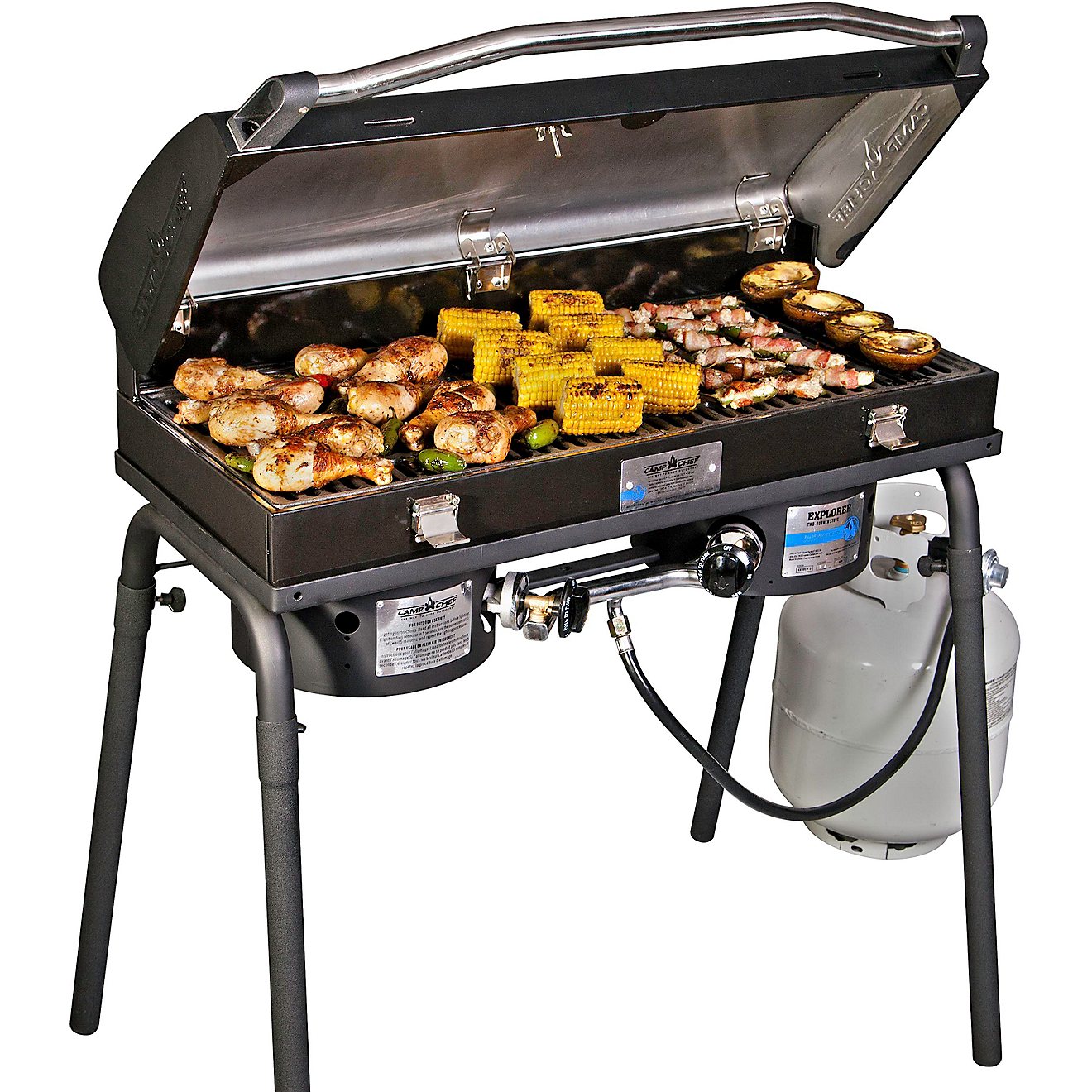 Camp Chef Deluxe BBQ Double Burner Grill Box                                                                                     - view number 6