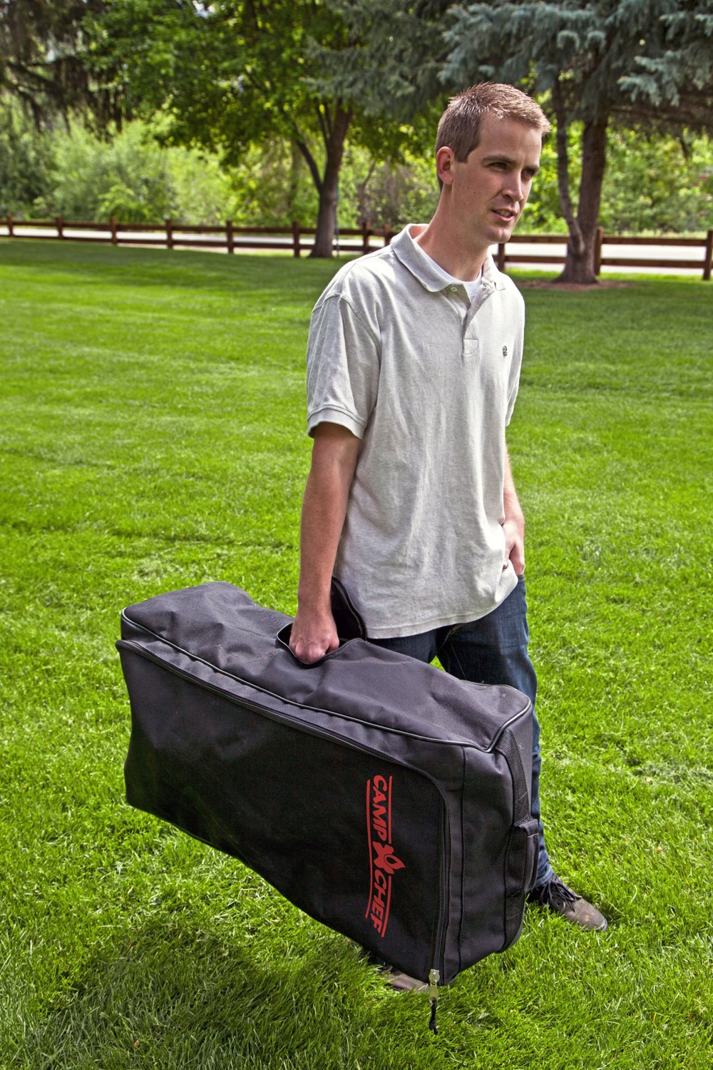 Camp Chef 3-Burner Stove Rolling Carry Bag                                                                                       - view number 2