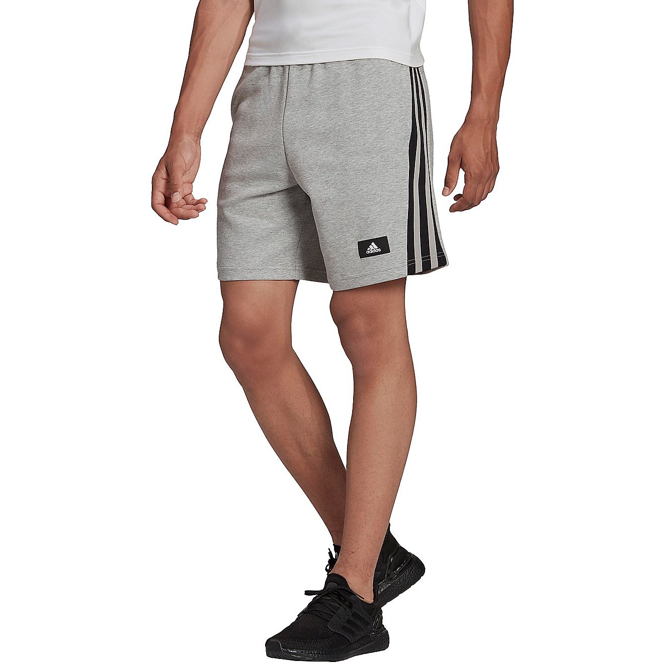 adidas Men's Future Icons 3-Stripes Shorts 8 in                                                                                  - view number 1