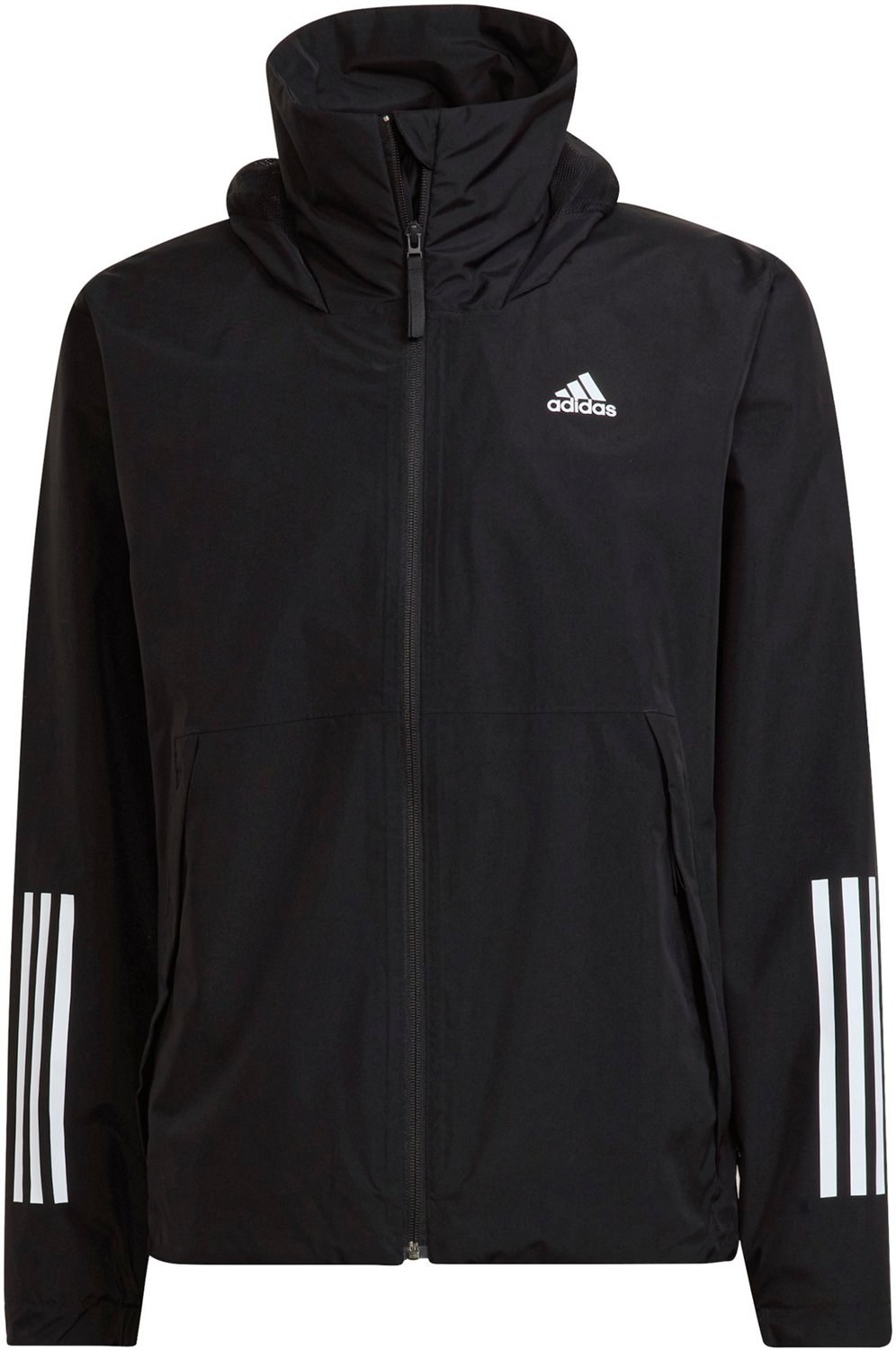 adidas Men's BSC 3S Rain.Ready Jacket - view number 7
