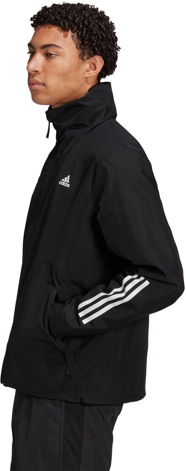 adidas Men's BSC 3S Rain.Ready Jacket - view number 3