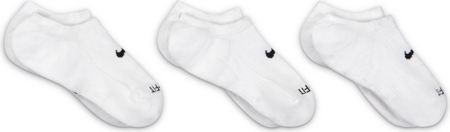 Nike Women's Everyday Plus Cushioned Footie Socks 3 Pack | Academy