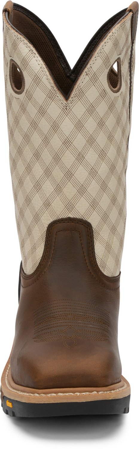 Academy justin hot sale work boots