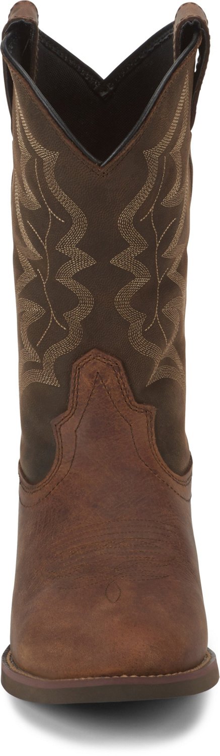 Justin Men's Buster Distressed Stampede Cowboy Boots - view number 3