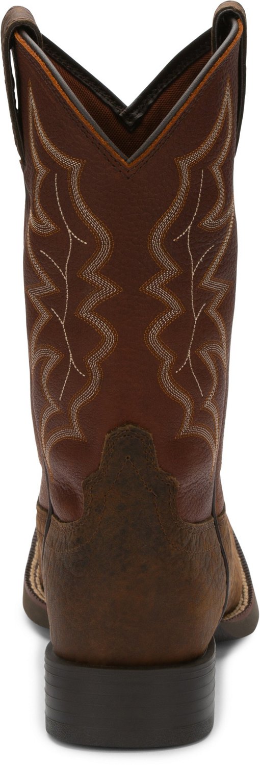 Justin Men's Chet Stampede Roper Western Boots - view number 4