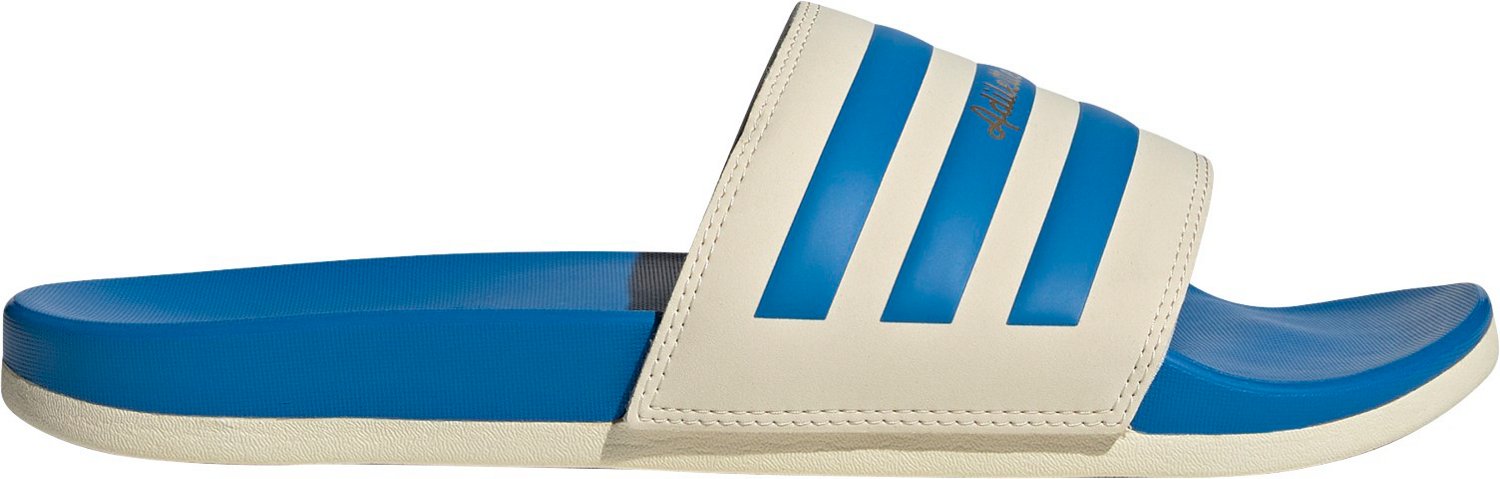 adidas Men's Adilette Cloudfoam Plus Swim Slides Academy