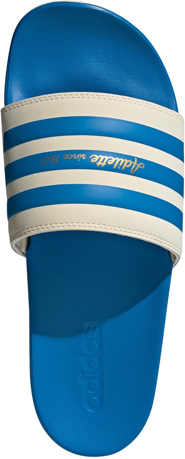 adidas Men's Adilette Cloudfoam Plus Swim Slides Academy