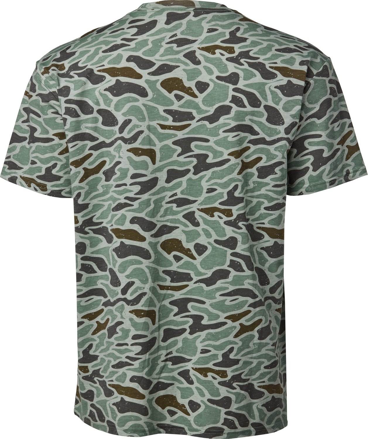 BURLEBO Men's Retro Duck Camo Pocket Short Sleeve T-shirt | Academy