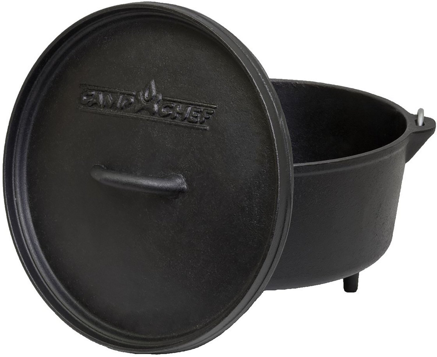 Camp Chef 10 in Cast Iron 5 qt Deep Dutch Oven Academy