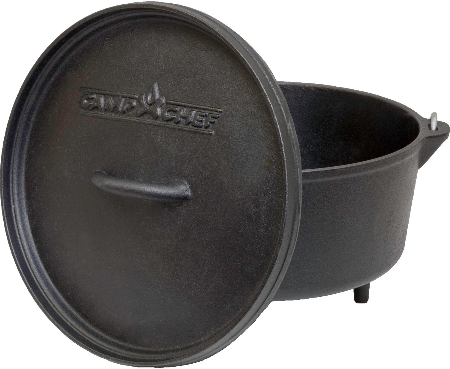 Camp Chef 12 in Cast Iron 8 qt Deep Dutch Oven Academy