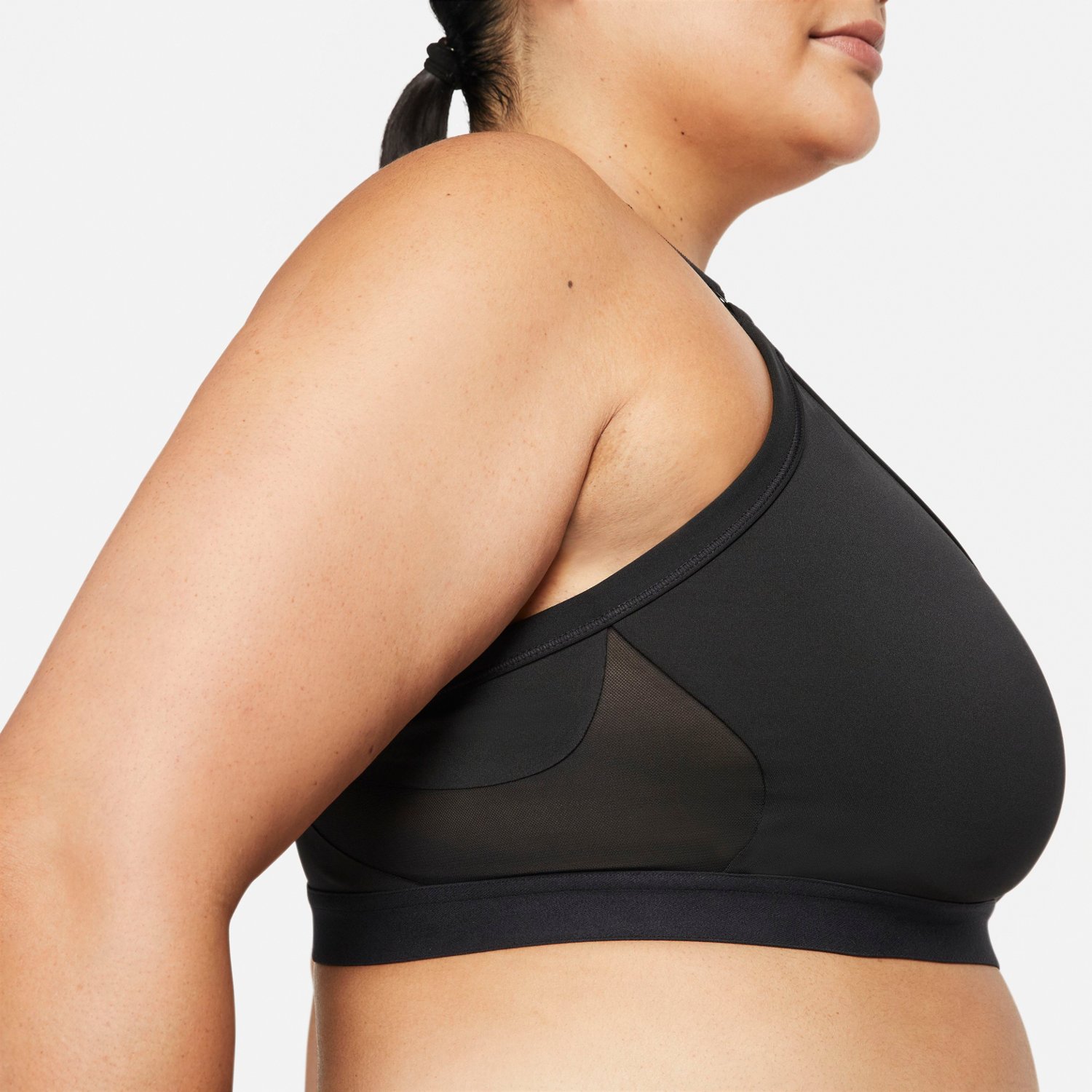 Nike Women's Plus Dri-FIT V-Neck Indy Racerback Bra - view number 4