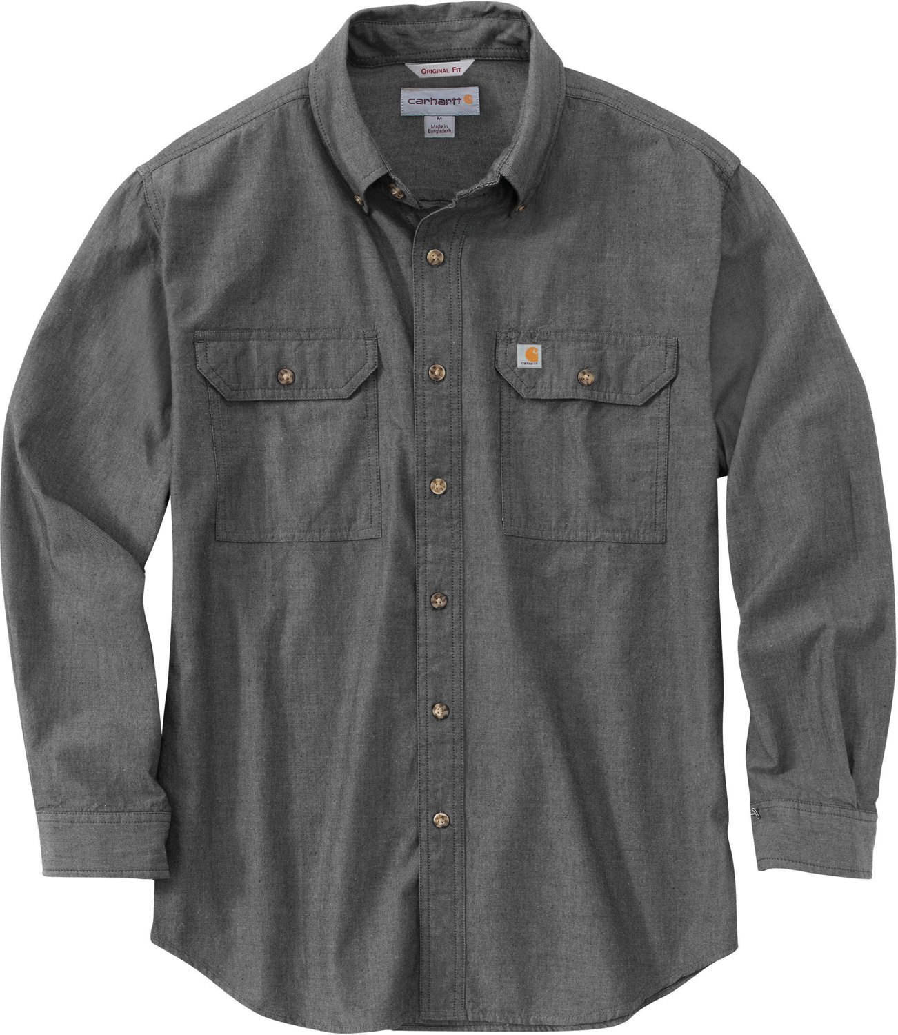 Carhartt Men's TW368 Original Fit Long Sleeve Shirt                                                                              - view number 3