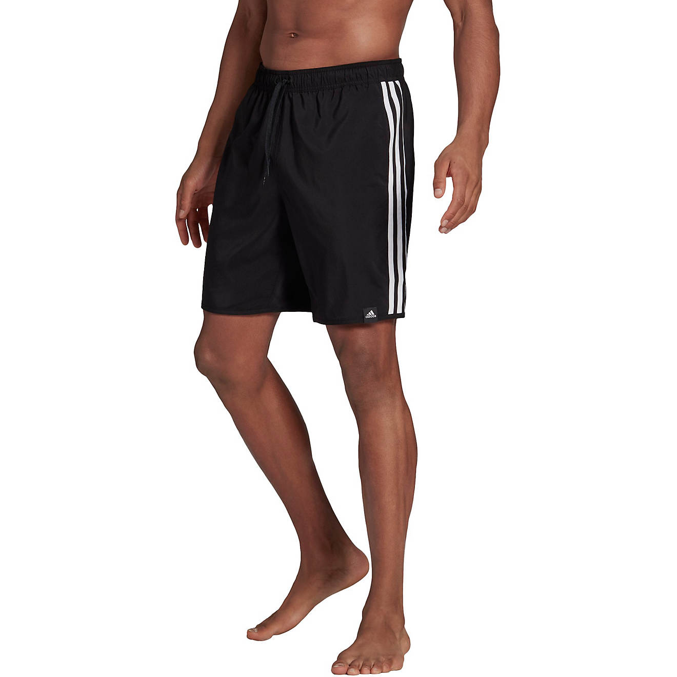 adidas Men's Classic Length 3-Stripe Swim Shorts | Academy