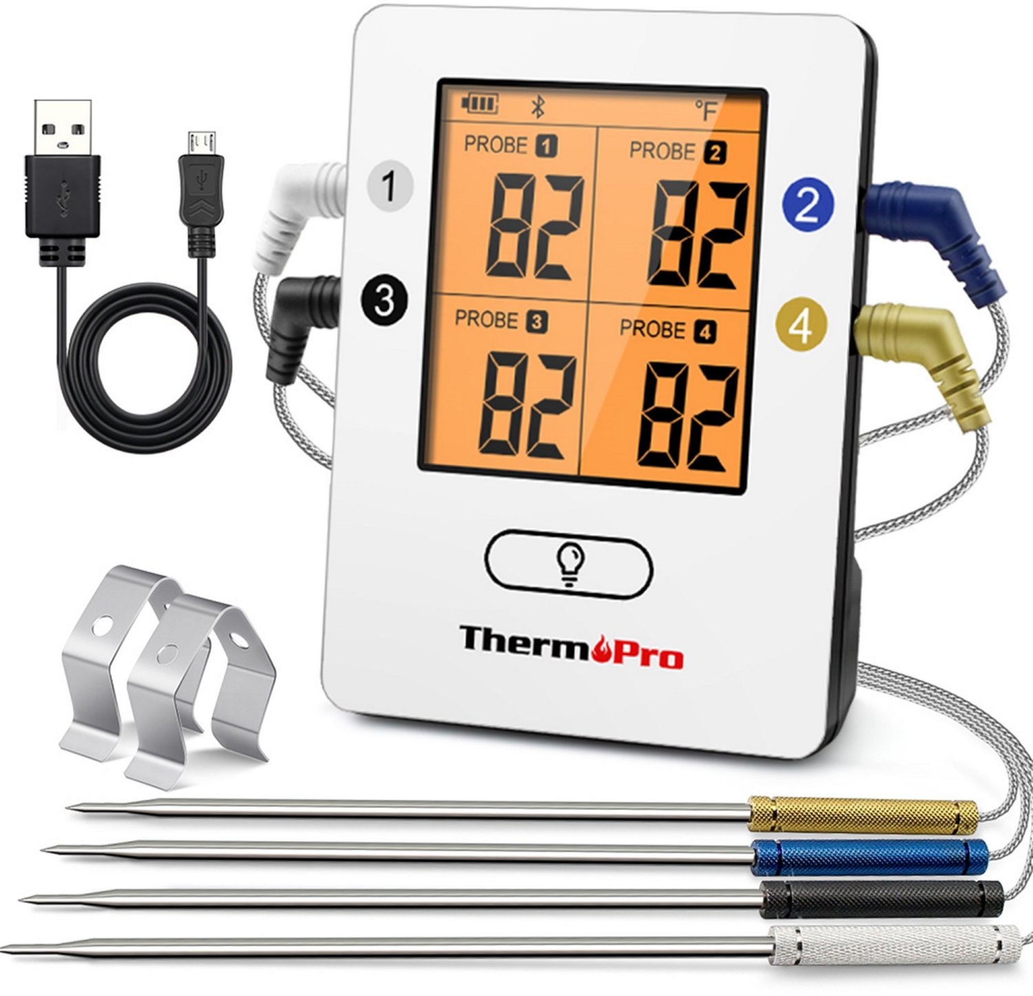 ThermoPro TP25 Smart 500 ft Wireless Meat Thermometer                                                                            - view number 2
