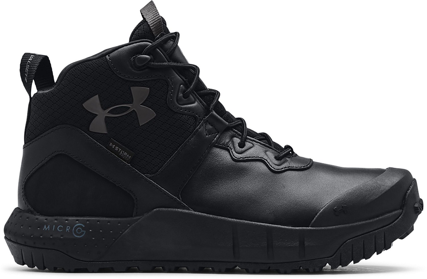 Under Armour Men's Micro G Valsetz Mid Leather Waterproof Boots | Academy