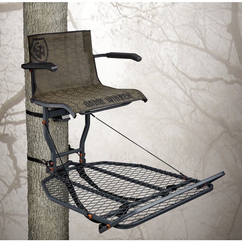 Game Winner EZ Set Oversized XL Hang ON Treestand Brown - Huntg Stands/Blnds/Accs at Academy Sports