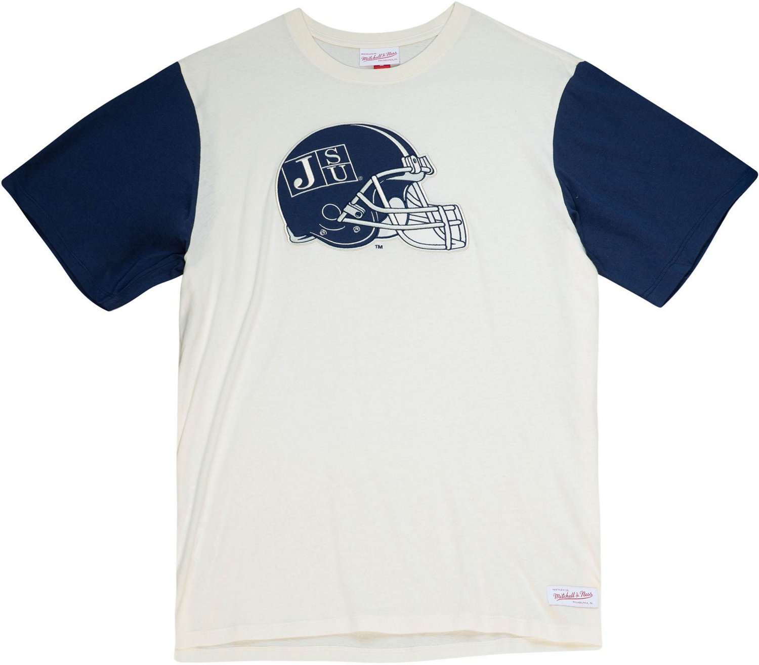 Mitchell & Ness Men's Jackson State University Color Block Short Sleeve T-shirt