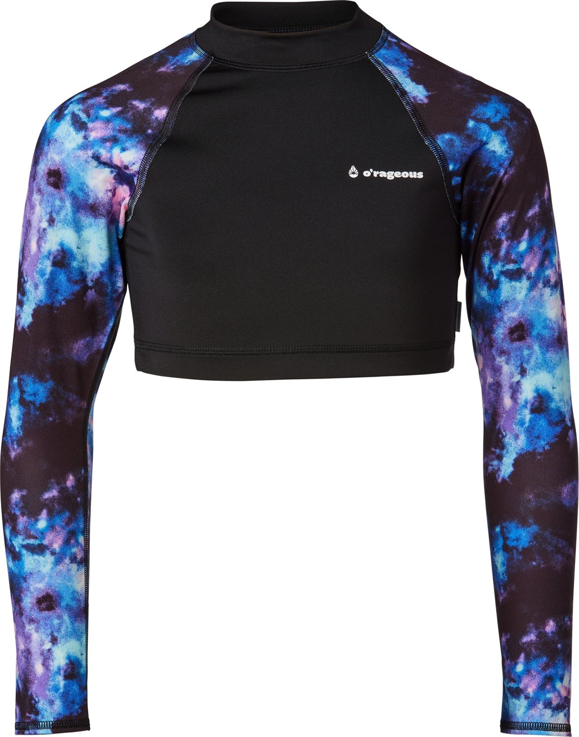 O'Rageous Girls' Nitetime Tie Dye Long Sleeve Rash Guard | Academy