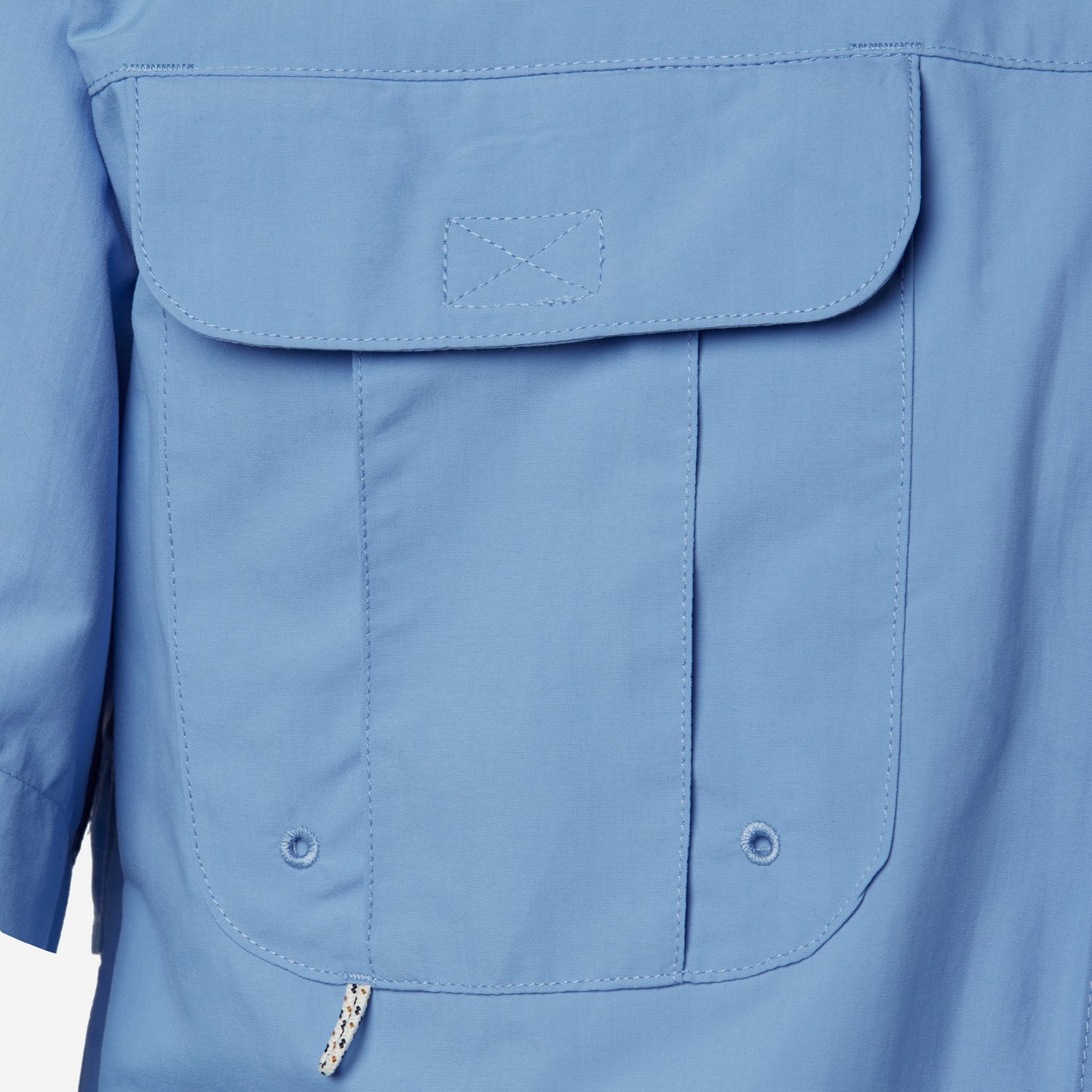 Magellan Outdoors Men's Laguna Madre Solid Short Sleeve Fishing Shirt - view number 7