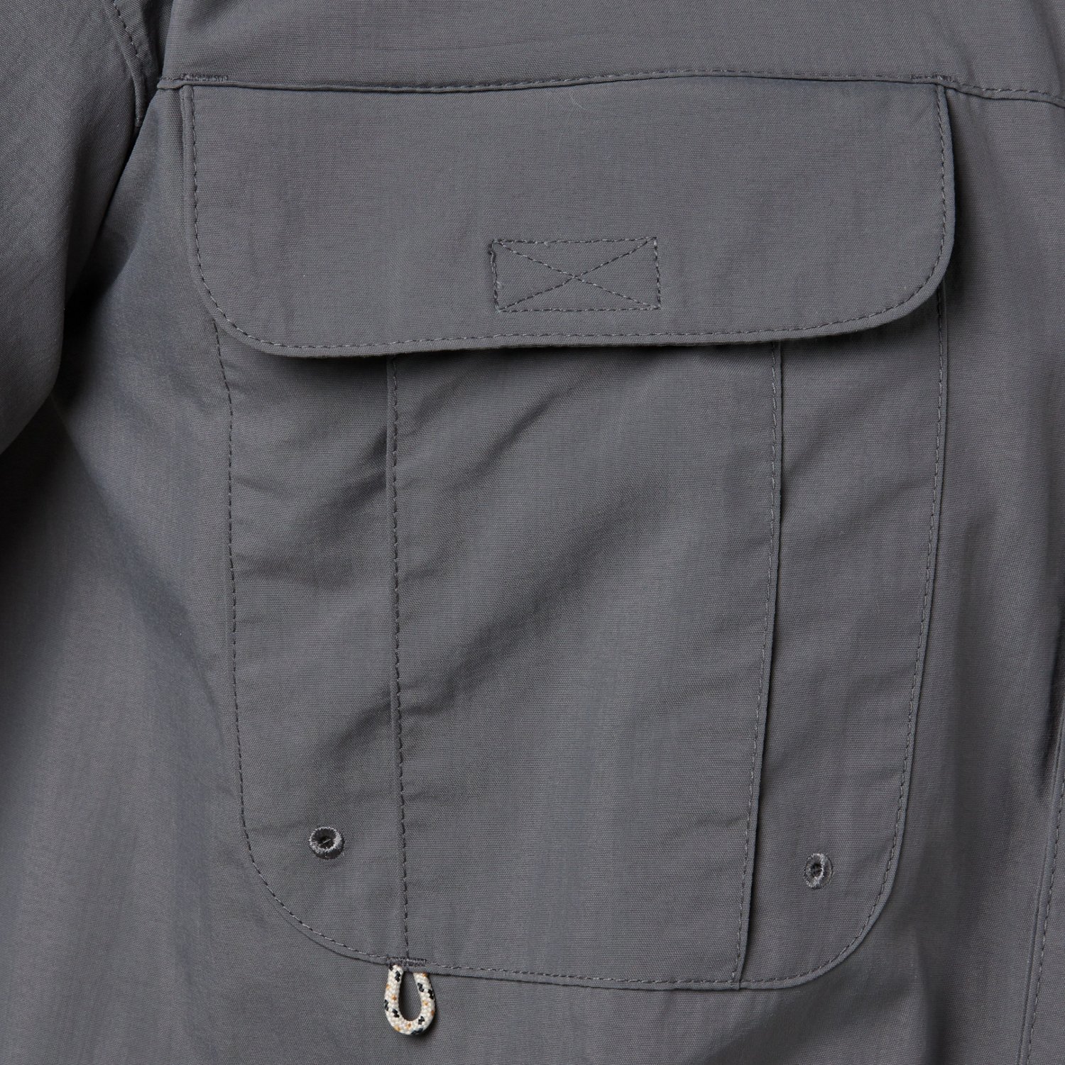 Magellan Outdoors Men's Laguna Madre Solid Short Sleeve Fishing Shirt                                                            - view number 4