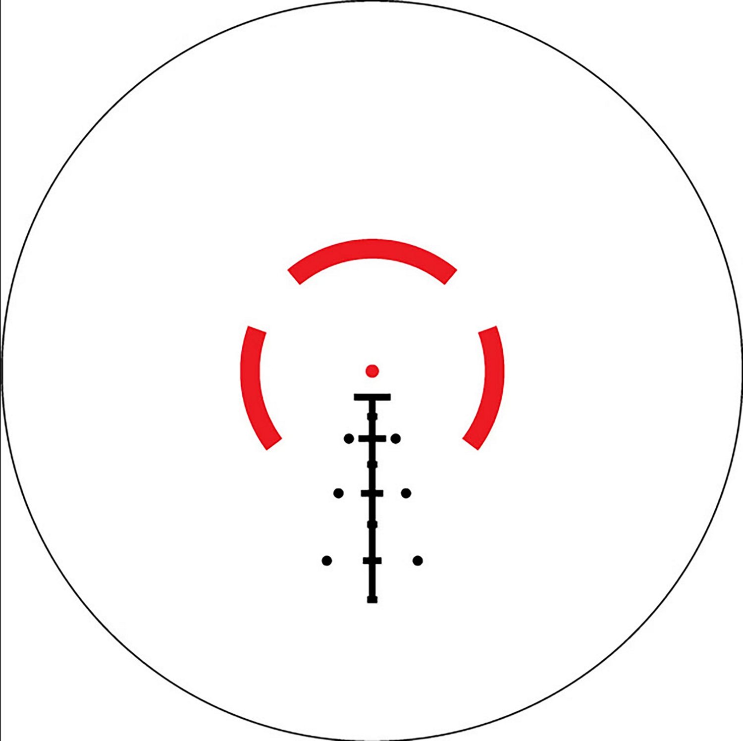 Vortex Strike Eagle FFP 1 - 8 x 24 EBR-8 MOA Scope - view number 5