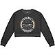 Uscape Apparel Women’s Vanderbilt University Pigment-Dyed Fleece Crop Crew Neck Sweater                                        - view number 1 selected