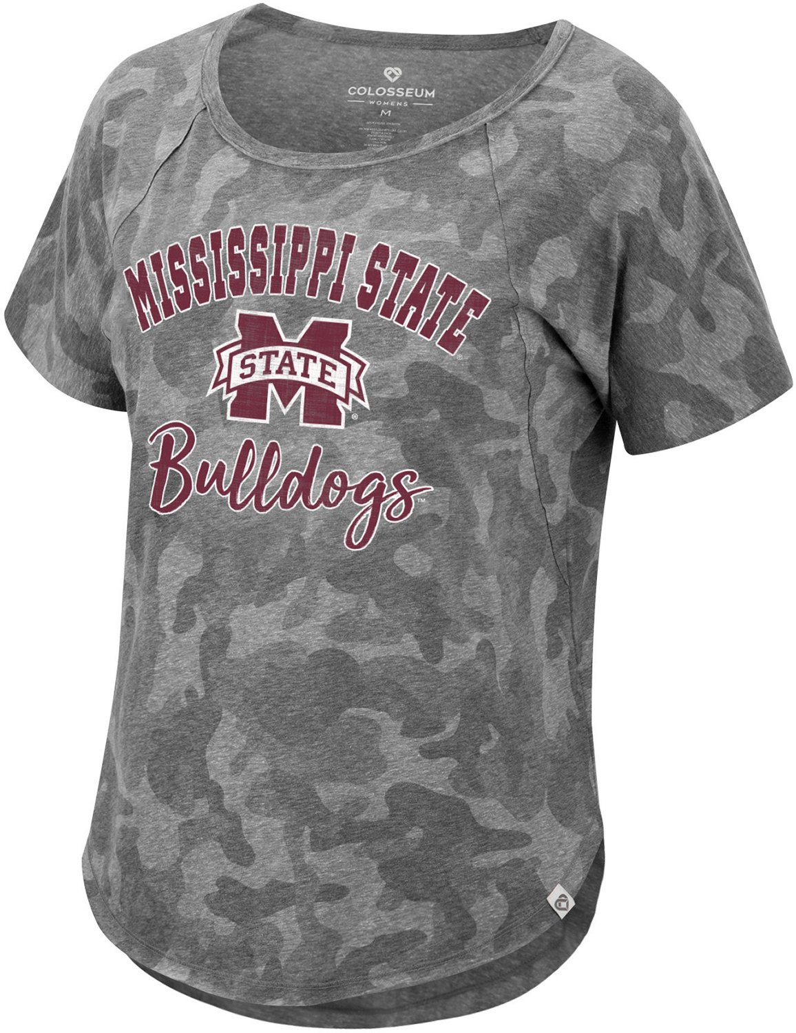Colosseum Athletics Women's Mississippi State University Look Away Oversized T-shirt