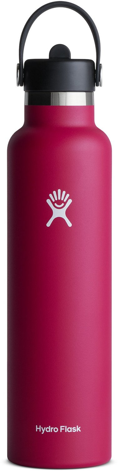 Hydro Flask 24 oz Standard Mouth Straw Lid Water Bottle Academy