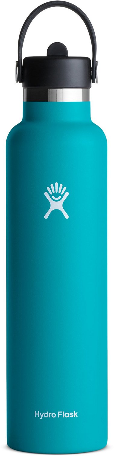 Hydro Flask 24 oz Standard Mouth Straw Lid Water Bottle Academy