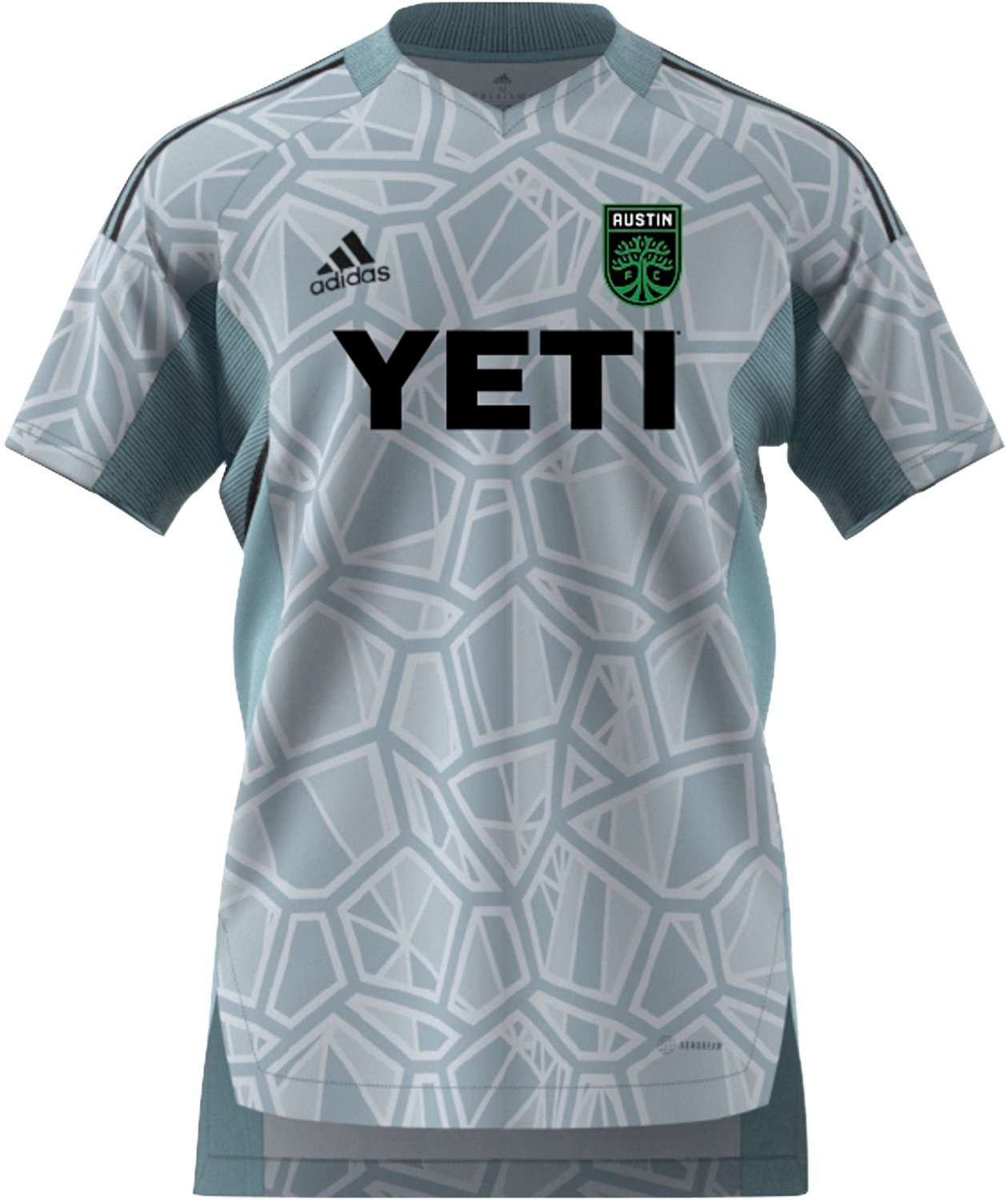 adidas Men's Austin FC Goalkeeper Short Sleeve Jersey Academy