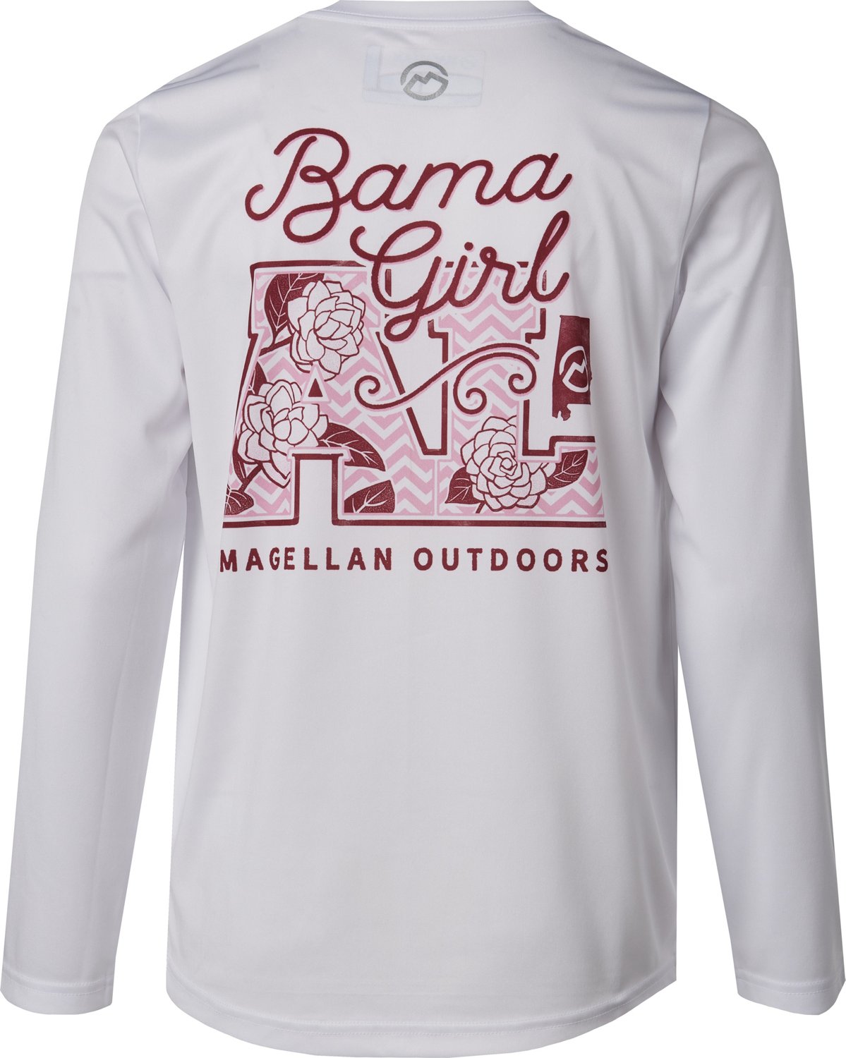 Magellan Outdoors Girls' Local State Graphic Alabama Long Sleeve Tshirt Academy