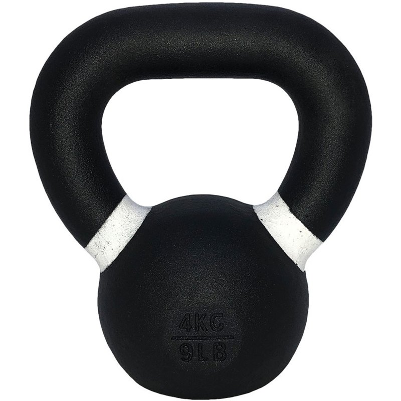 TKO Strength & Performance Pro Cast Kettlebell Black, 44 Lbs - Free Weights/Bulk at Academy Sports