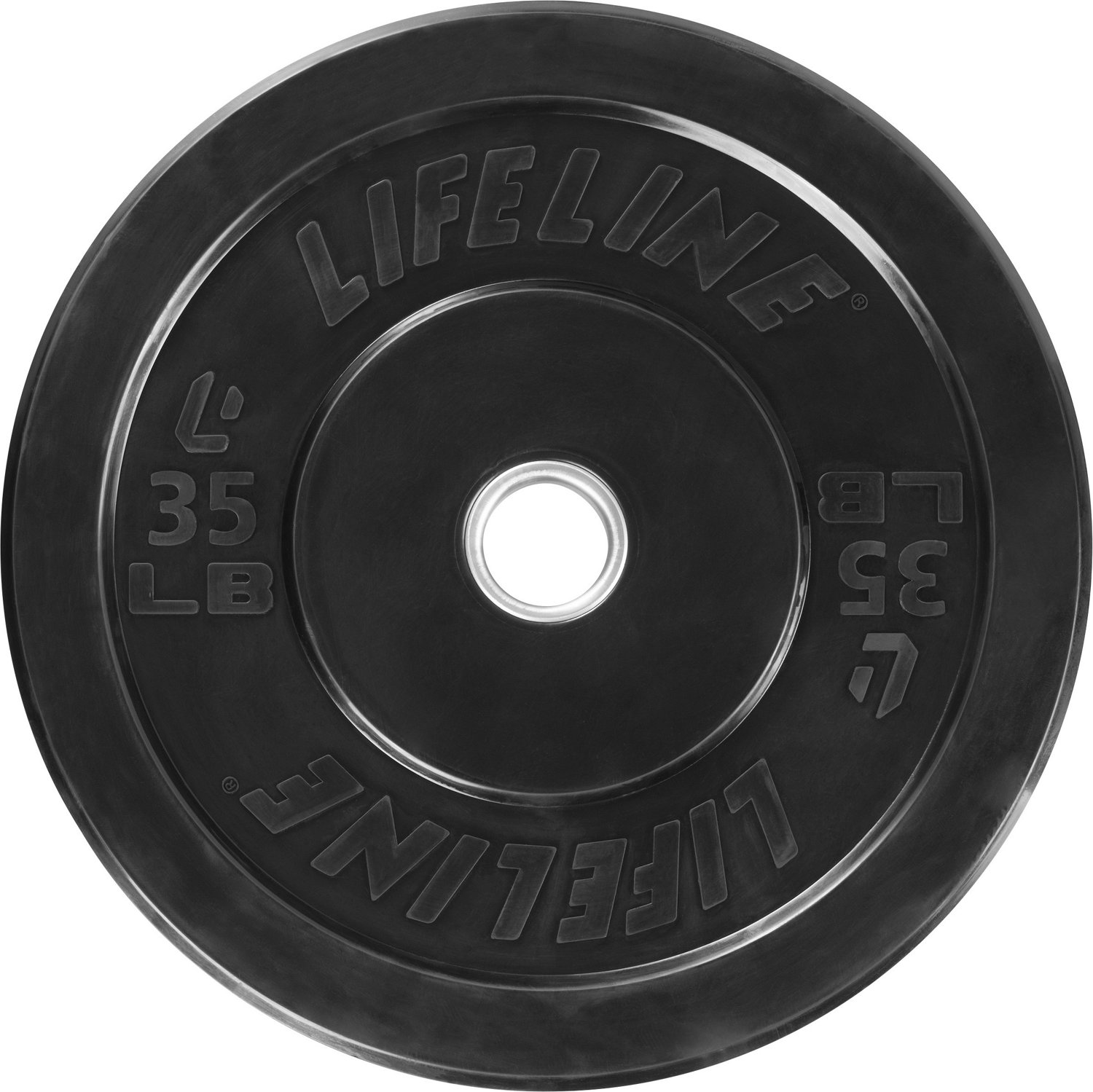 Lifeline Olympic Rubber Bumper Plate                                                                                             - view number 4