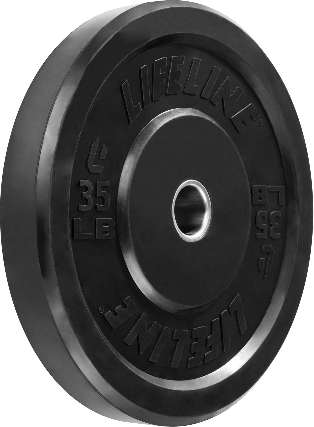 Lifeline Olympic Rubber Bumper Plate                                                                                             - view number 5