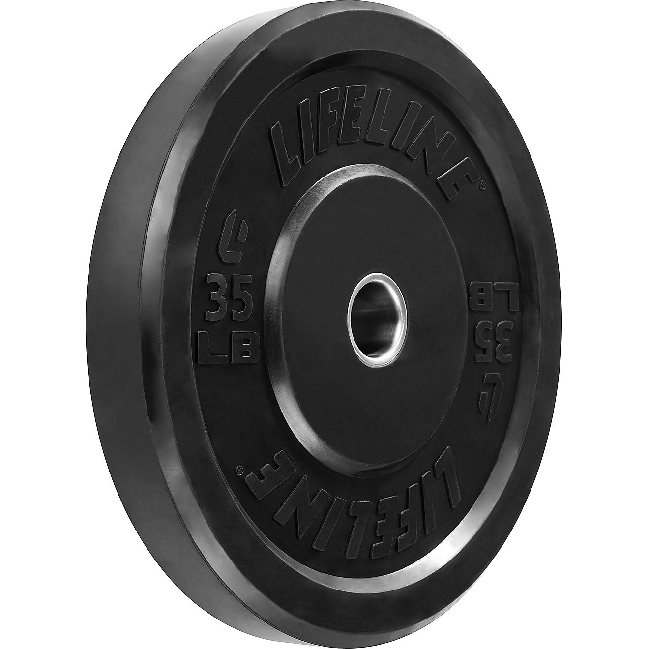 Lifeline Olympic Rubber Bumper Plate                                                                                             - view number 5