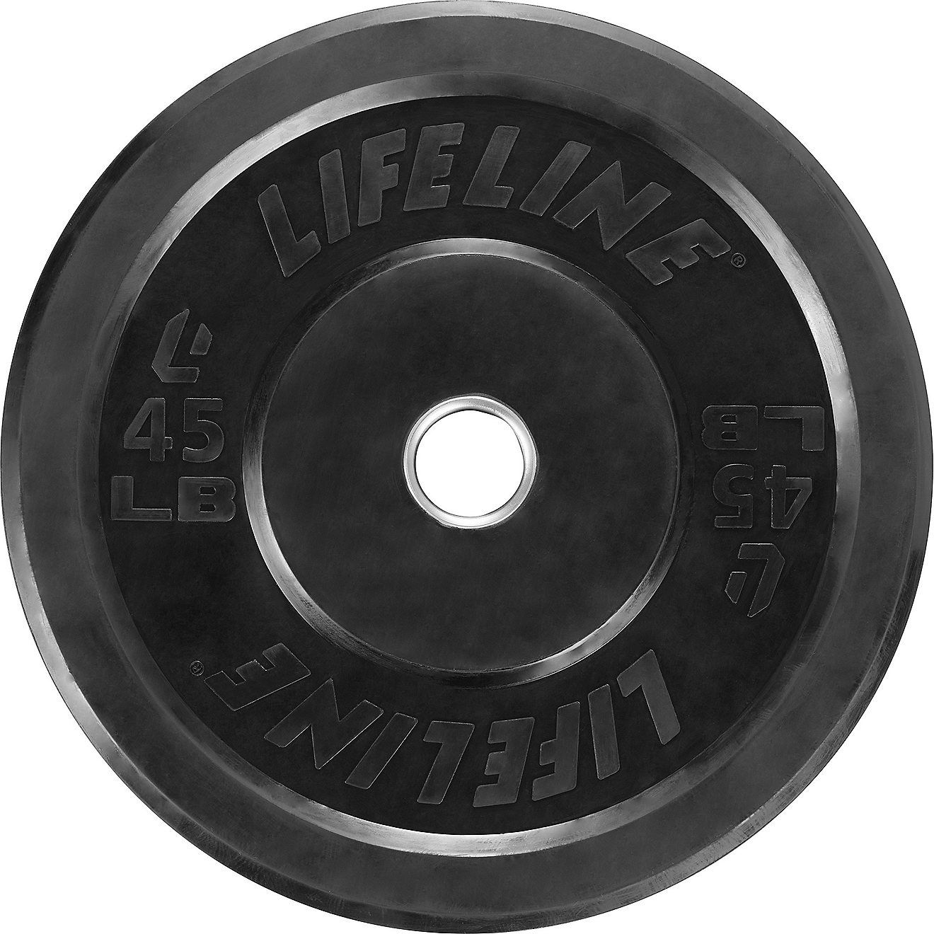 Lifeline Olympic Rubber Bumper Plate                                                                                             - view number 7