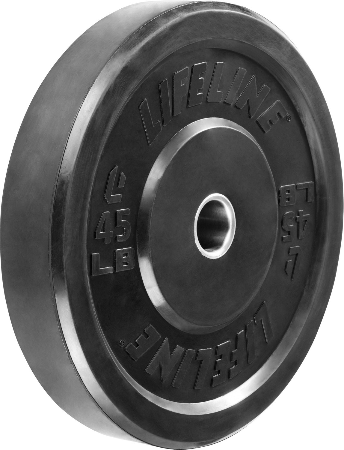 Lifeline Olympic Rubber Bumper Plate                                                                                             - view number 8