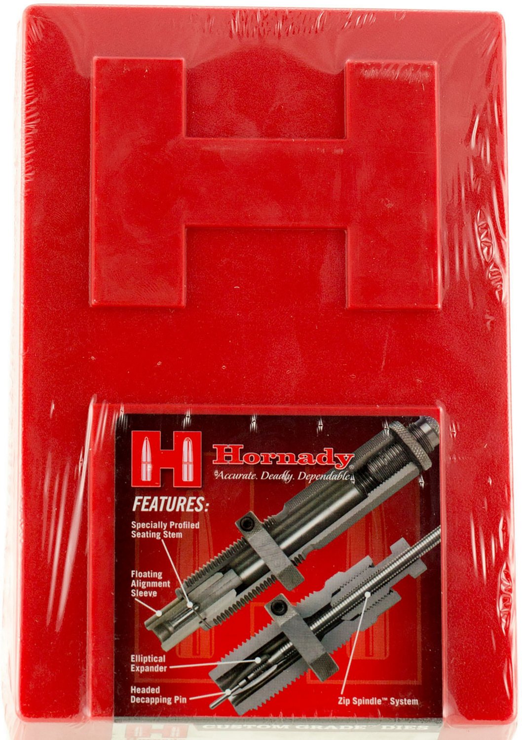 Hornady Custom Grade Series III 22 Creedmoor 2-Die Set - view number 1