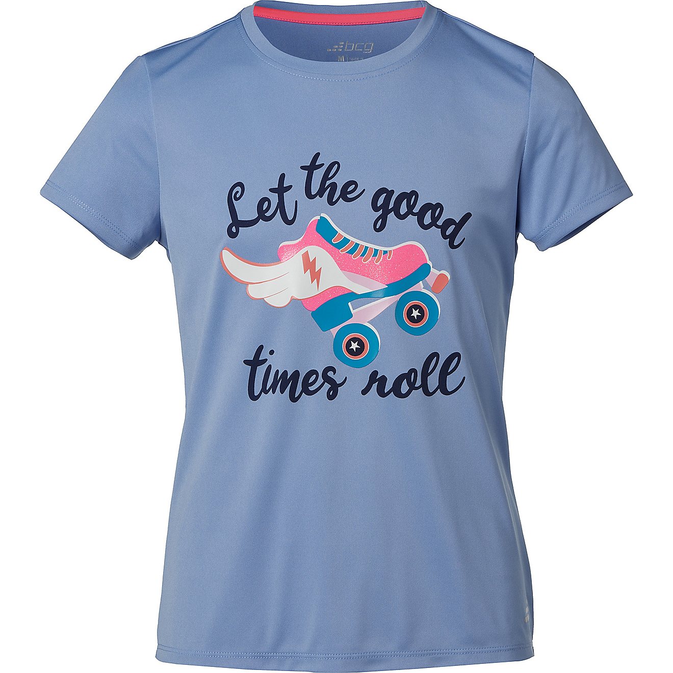 BCG Girls' Turbo Short Sleeve Graphic T-Shirt                                                                                    - view number 1