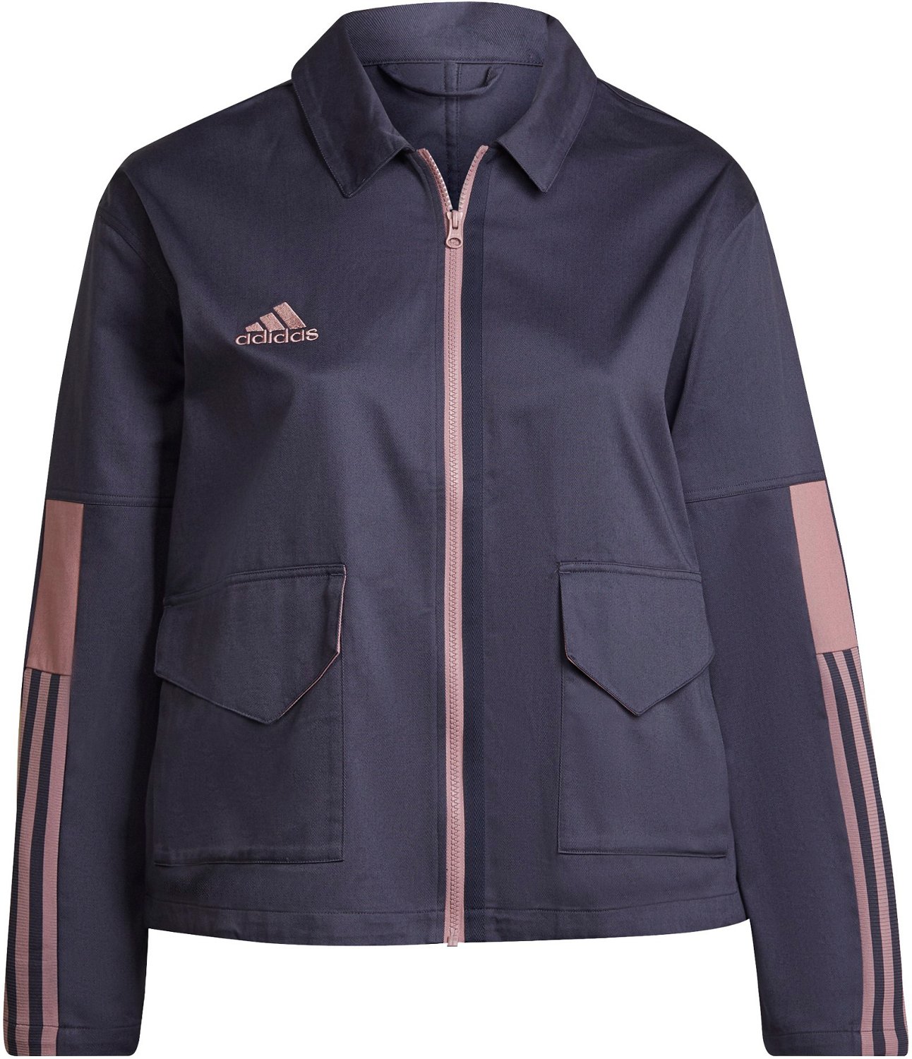adidas Women's Tiro Plus Size Cargo Jacket - view number 4