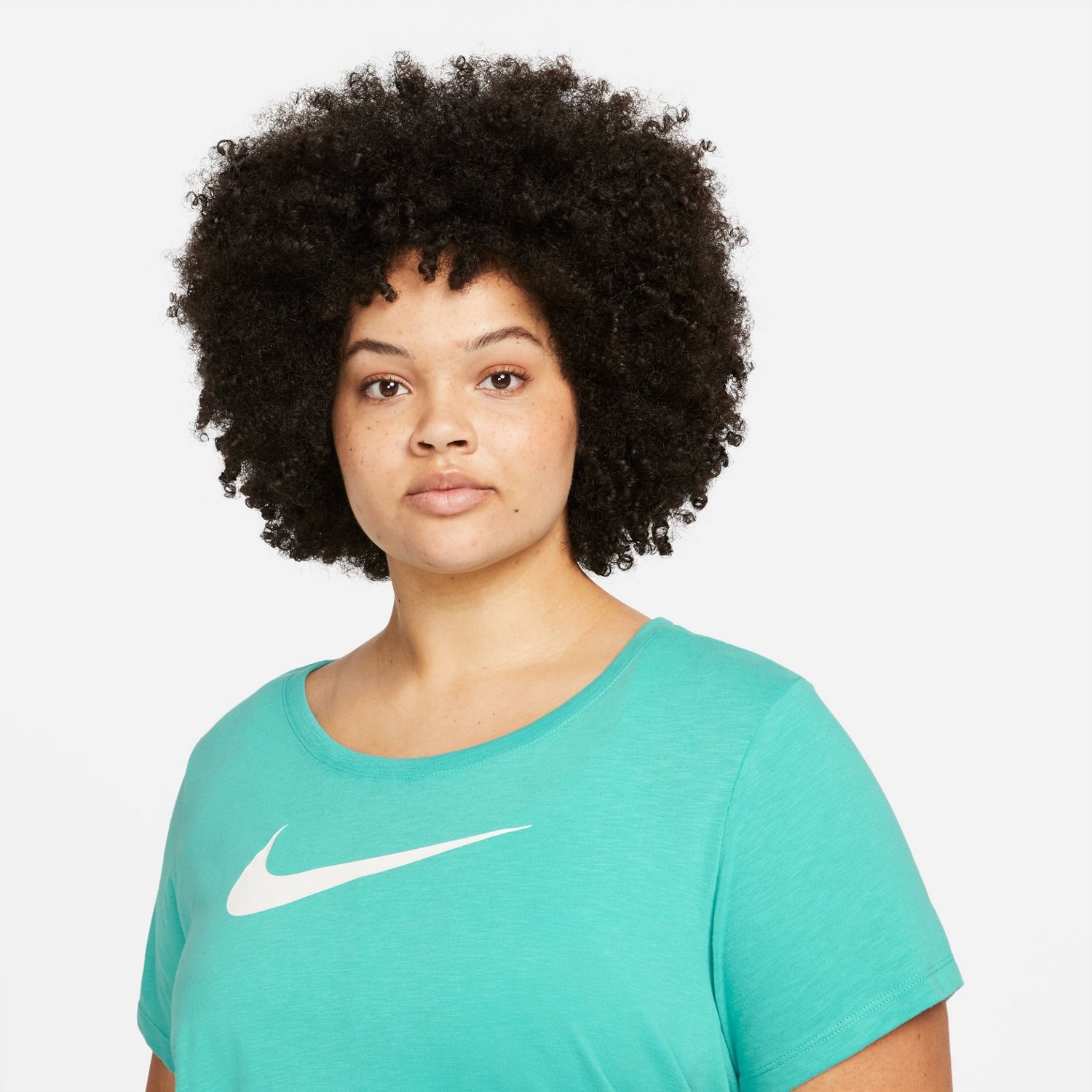 Nike Women's Plus Size DriFIT Training Tshirt Academy