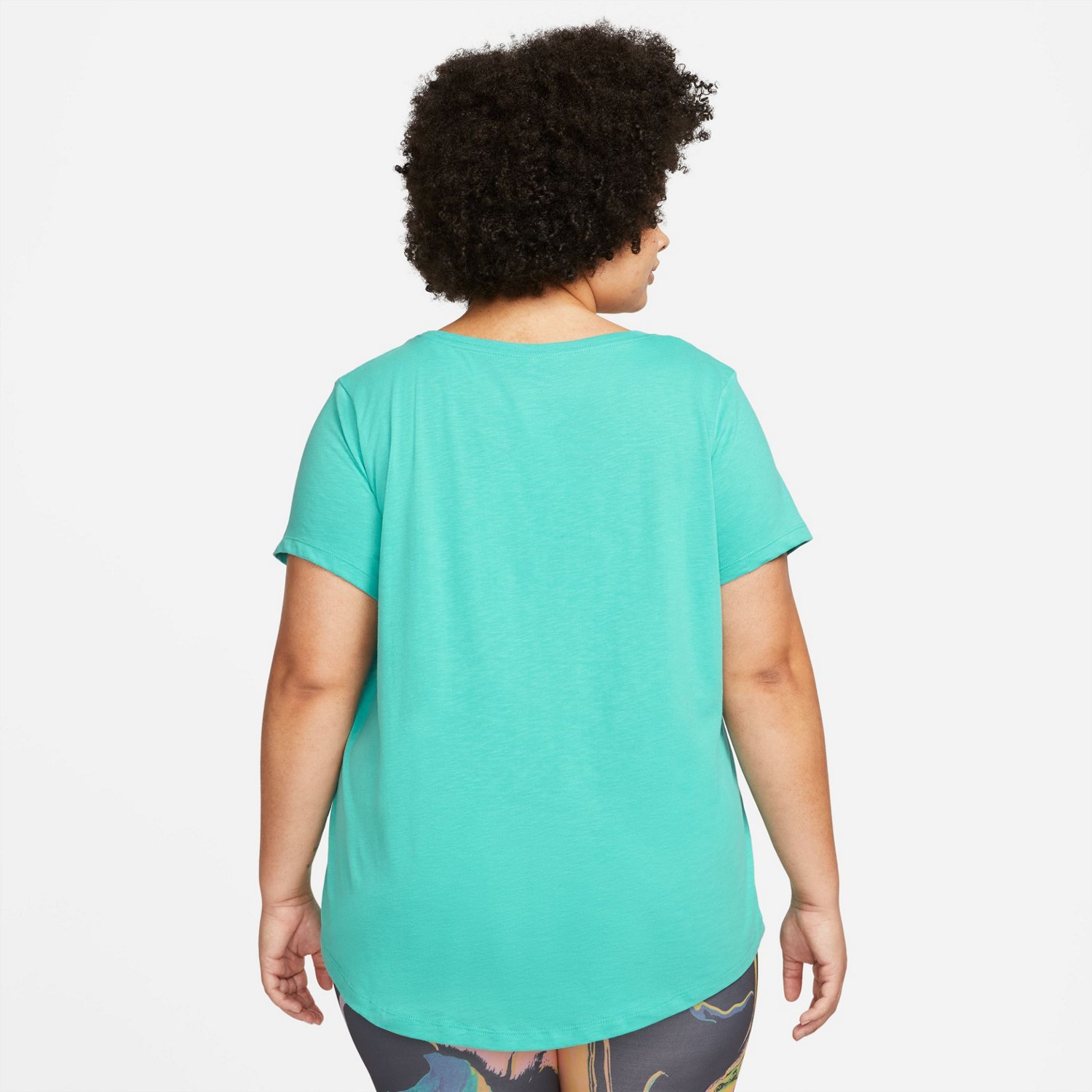 Nike Women's Plus Size DriFIT Training Tshirt Academy