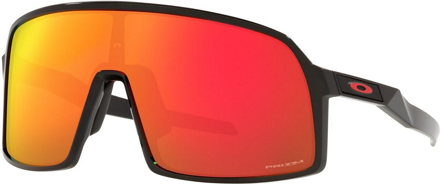 The Black & Crimson Icons Sports Sunglasses