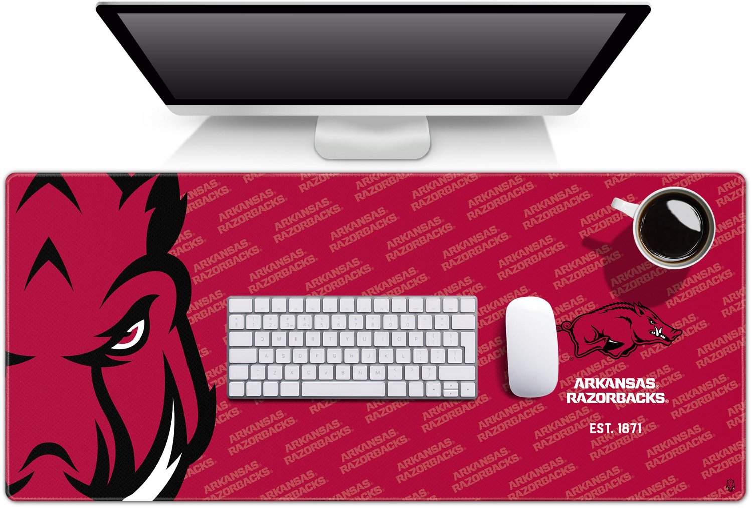YouTheFan University of Arkansas Logo Series Desk Pad
