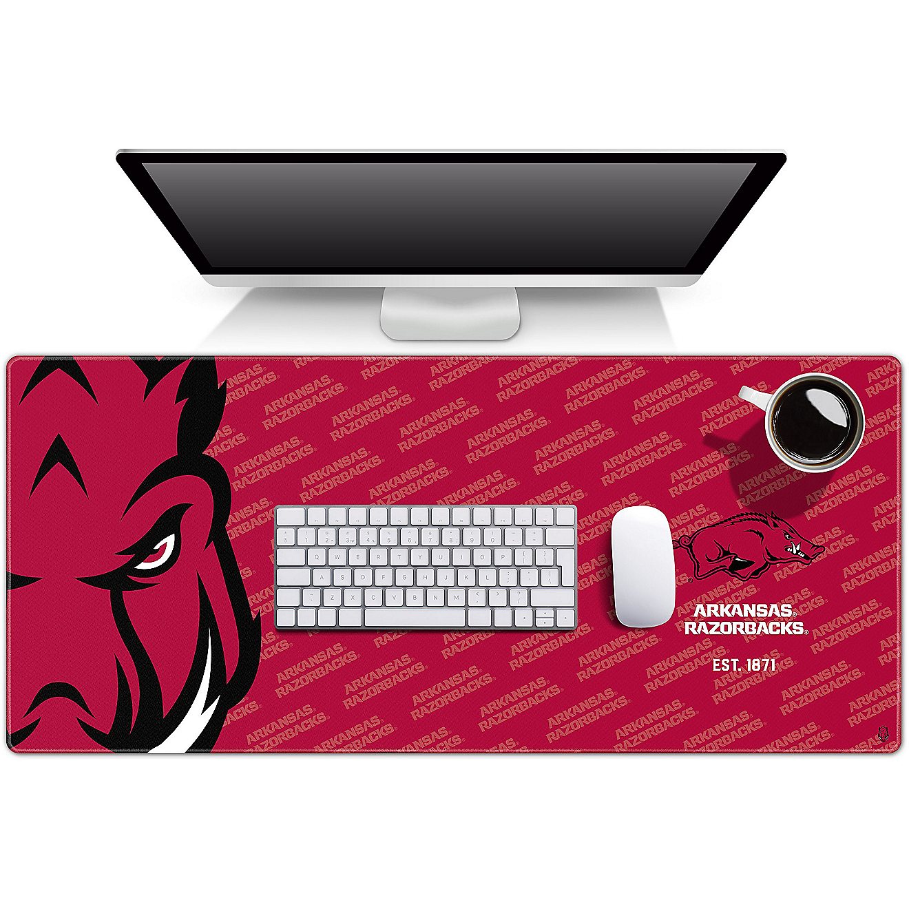 YouTheFan University of Arkansas Logo Series Desk Pad                                                                            - view number 6
