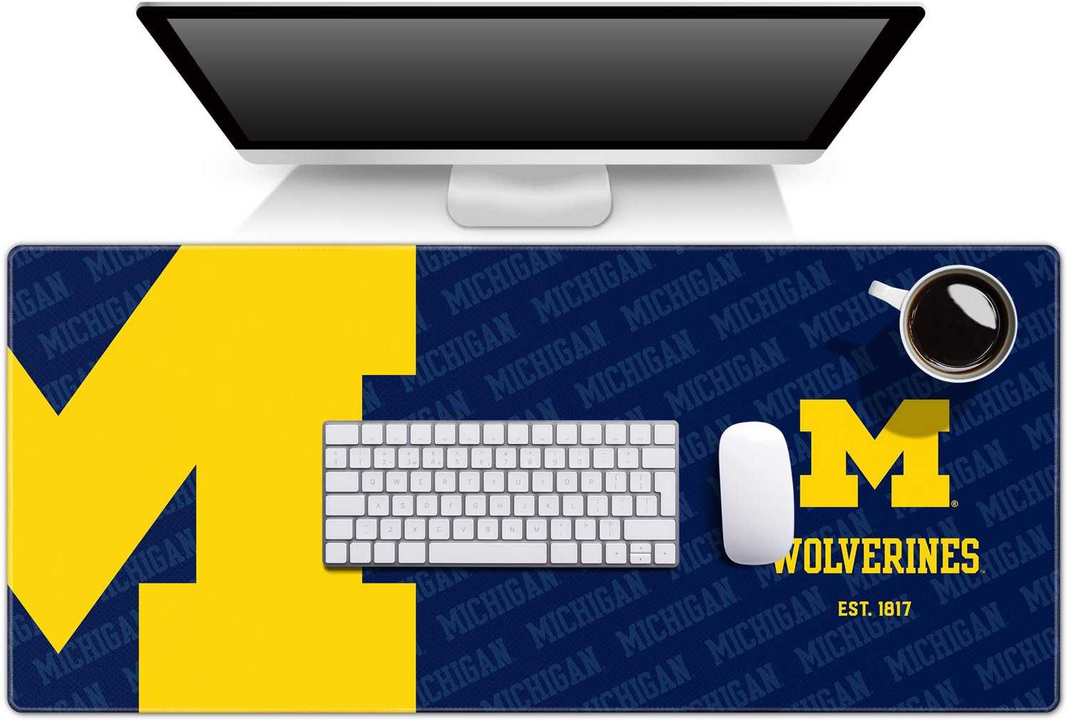 YouTheFan University of Michigan Series Desk Pad