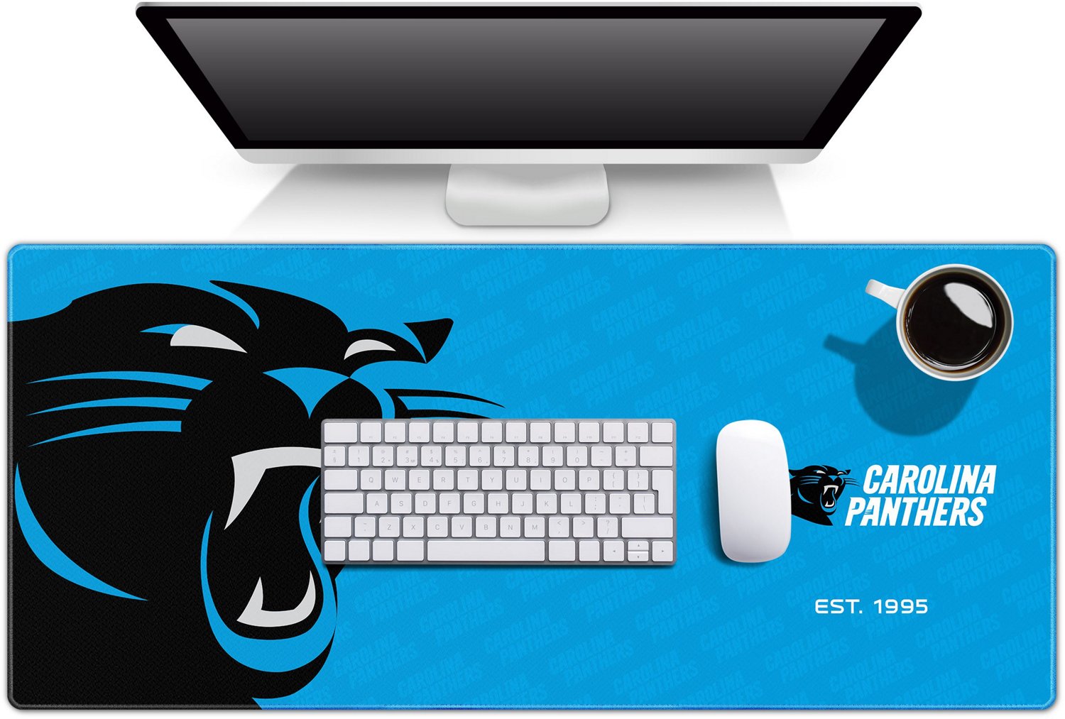 YouTheFan Carolina Panthers Logo Series Desk Pad  - view number 6